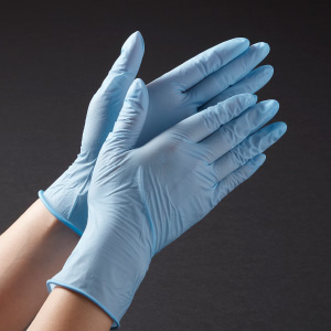 Many kinds of disposable gloves (PVC, nitrile)